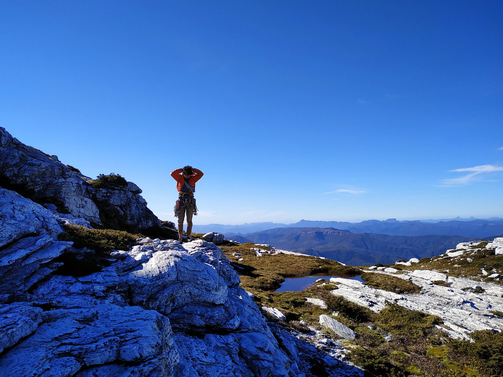 Topping out the mountain